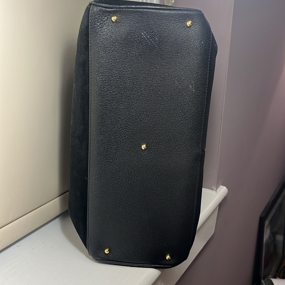 Gucci Diana Large Tote with Bamboo Handles Vintage Suede & Leather - Picture 12 of 16